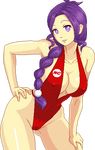  1girl breasts erect_nipples joychan large_breasts nchallenge nchans one-piece_swimsuit warner 