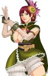  1girl breasts erect_nipples gracia_hosokawa huge_breasts pixel_art sengoku_musou sengoku_musou_2 warner 