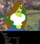  anthro big_breasts blue_eyes breasts brown_hair clothing crown female hair huge_breasts lizard princess reptile royalty samantha_brooks sarcolopter scalie shirt skirt tiara 