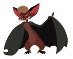  anthro bat featureless_crotch fur hair hvost looking_at_viewer male mammal nude smile solo standing toony wings 