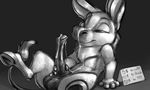  $ animal_genitalia animal_penis anthro balls carrot_(artist) cum cum_on_face cum_on_own_face cum_on_self donkey english_text equine equine_penis hand_on_cock hi_res male mammal monochrome penis prices sitting solo text 
