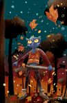  cat digital_media_(artwork) feline johnatanfrej mae_(nitw) mammal night_in_the_woods simple_background 