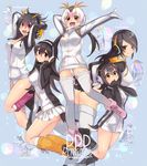  artist_name ass bird black_eyes black_footwear blush boots breasts character_name emperor_penguin emperor_penguin_(kemono_friends) full_body gentoo_penguin gentoo_penguin_(kemono_friends) group_name hair_over_one_eye headphones highres humboldt_penguin humboldt_penguin_(kemono_friends) jacket kab00m_chuck kemono_friends large_breasts long_hair miniskirt multicolored_hair multiple_girls open_mouth panties pantyshot penguin penguins_performance_project_(kemono_friends) pink_footwear red_eyes rockhopper_penguin rockhopper_penguin_(kemono_friends) royal_penguin royal_penguin_(kemono_friends) short_hair skirt smile tail tied_hair turtleneck twintails underwear white_legwear white_panties white_skirt 