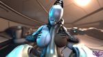  3d_(artwork) alien android breasts creepychimera digital_media_(artwork) female machine male male/female not_furry nova_(warframe) penis rhino_(warframe) robot tenno video_games warframe 