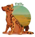  cheetah detailed_background disney feline female feral fuli kitchiki mammal sitting smile the_lion_guard the_lion_king young 