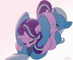  2017 69_position animated anus blush cunnilingus cutie_mark duo equine eyes_closed female female/female feral friendship_is_magic hair hooves horn long_hair mammal momomistress multicolored_hair multicolored_tail my_little_pony oral pussy sex simple_background starlight_glimmer_(mlp) trixie_(mlp) two_tone_hair underhoof unicorn vaginal white_background 