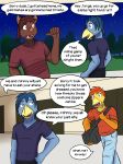  anthro avian comic dialogue english_text fuze male mammal night outside suid suina sus_(pig) text wild_boar 