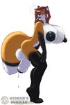  anthro balls big_breasts breasts canine cigarette clothing cox edit erection fox gideon herm huge_breasts humanoid_penis hyper hyper_breasts hyper_penis intersex legwear male mammal penis precum presenting solo stockings 