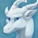  blue_eyes clockwork_caribou dragon horn icon looking_at_viewer male reptile scalie screw_the_shadow_walker simple_background smile solo 