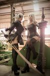  2girls android character_request cosplay multiple_girls nier nier_automata photo tagme yorha_no._2_type_b 