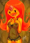  adventure_time breasts cartoon_network digital_media_(artwork) female flame_princess humanoid monster_girl_(genre) n3f4str10 nipples not_furry open_mouth pussy solo 