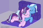  age3rcm animated cutie_mark duo equine eyes_closed female feral friendship_is_magic hair hooves horn mammal my_little_pony starlight_glimmer_(mlp) trixie_(mlp) unicorn 