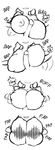  big_breasts breasts duo erection faceless_male female huge_breasts male male/female mammal nipples norithics nude penis ringtail sex simple_background solo_focus sound_effects sunni_smiles titfuck 