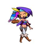  1girl animal bird character_request shantae sky_(shantae) solo tagme 