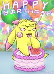  cake english_text food milachu milachu92 nintendo pikachu pok&eacute;mon text video_games 