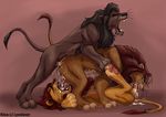  disney kovu mufasa simba the_lion_king 