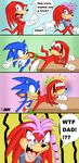  3pac archie_comics knuckles_the_echidna lara-su sonic_team sonic_the_hedgehog 