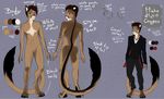  anthro clothed clothing featureless_crotch feline lion looking_at_viewer male mammal mishabahl model_sheet nude solo standing 