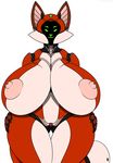  big_breasts breasts canine digital_face fox galmgaruda51 huge_breasts machine mammal nipples nude pixel_face pose pussy robot wide_hips 