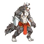  2017 anthro biceps canine clothed clothing dark4202n fur male mammal muscular muscular_male pecs wolf 