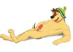  anthro athletic balls beanie bodi canine cum cum_on_self cumshot dog ejaculation erection hat looking_pleasured lying male mammal masturbation mostly_nude on_back orgasm penile_masturbation rock_dog seyrmo side_view solo tibetan_mastiff 