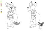  2017 alien bra carol_tea clothing feline female freedom_planet mammal omegazuel_(artist) panties solo underwear video_games 