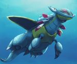  black_eyes claws gen_3_pokemon mijinko_(barabadge) pokemon pokemon_(game) pokemon_rse underwater 