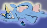  anthro bed breasts cw101 eeveelution female nintendo nipples pok&#233;mon pok&#233;morph pokemon pussy vaporeon video_games 