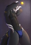  anthro bulge clothing divenka grey_background keinos male simple_background solo spinal22 thong 