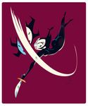  1girl black_hair character_request mask samurai_jack solo tagme 