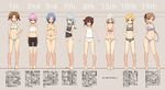  akigumo_(kantai_collection) arms_behind_back barefoot bike_shorts black_bra black_panties blonde_hair blue_bra blue_eyes blue_hair blue_panties blush bra breasts brown_hair bust_chart camisole cassandra_(seishun_katsu_sando) check_translation cleavage closed_eyes covering covering_crotch embarrassed flat_chest green_bra green_panties hair_ornament hairclip hamakaze_(kantai_collection) hand_on_hip hatsukaze_(kantai_collection) highres kagerou_(kantai_collection) kantai_collection kuroshio_(kantai_collection) large_breasts lineup long_hair looking_at_viewer maikaze_(kantai_collection) multiple_girls navel open_mouth panties pink_bra pink_hair ponytail shiranui_(kantai_collection) short_hair silver_hair small_breasts smile sports_bra tank_top translated translation_request twintails underwear underwear_only white_panties yellow_bra yellow_panties yukikaze_(kantai_collection) 