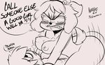  angry angry_sex animal_crossing anthro breasts canine dog duo english_text female human isabelle_(animal_crossing) male mammal nintendo nipples noodle-lu nude open_mouth sex simple_background text video_games 