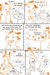  anthro blush caprine claws clothed clothing comic dialogue disney dry_humping duo fan_character feline female fur hi_res male mammal pack_street pandora_(weaver) remmy_cormo sheep size_difference speech_bubble sweat text the_weaver tiger wool zootopia 