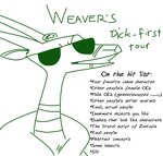  antelope anthro antlers disney eyewear fan_character grin horn male mammal smile solo sunglasses teeth text the_weaver the_weaver_(character) zootopia 