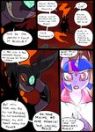  angry armor cloak clothing comic crown duo equine floating friendship_is_magic gem glowing hair horn magic mammal metal_(artist) my_little_pony shiny sparkle twilight_sparkle_(mlp) unicorn 