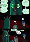  ... changeling clothing comic equine feral friendship_is_magic group hair horn mammal metal_(artist) my_little_pony princess_celestia_(mlp) queen_chrysalis_(mlp) scratches shining_armor_(mlp) smile unicorn winged_unicorn wings 