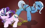  anus bdsm bondage bound friendship_is_magic invalid_tag konigbouncer my_little_pony nude peeing pussy rope starlight_glimmer_(mlp) startrix suspension tagme teats together trixie urine watersports 