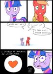  &lt;3 big_macintosh_(mlp) comic earth_pony equine feral friendship_is_magic hair horn horse mammal metal_(artist) my_little_pony pony scratches simple_background twilight_sparkle_(mlp) unicorn unseen_character 