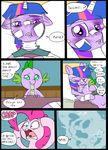  arm_wraps bandage bed bruised comic dragon earth_pony equine friendship_is_magic group hair horn horse hospital mammal metal_(artist) my_little_pony pillow pinkie_pie_(mlp) pony spike_(mlp) tears twilight_sparkle_(mlp) unicorn wraps 