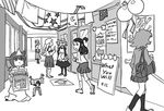  6girls character_request little_witch_academia monochrome multiple_girls tagme 