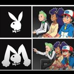  ash_ketchum cilan comic iris lopunny meme nintendo playboy pok&eacute;mon video_games 