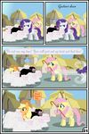  applejack_(mlp) blonde_hair blue_eyes caprine comic earth_pony equine female feral fluttershy_(mlp) friendship_is_magic green_eyes gutovi-kun hair horn horse mammal my_little_pony pegasus pink_hair pony purple_hair rarity_(mlp) sheep unicorn wings 