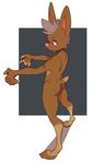  anthro canine fangs fur hair looking_at_viewer male mammal nude polywomple solo standing 
