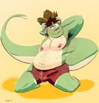  billy_(2supernum2) bulge clothing dragon male mayku penis_outline solo underwear 