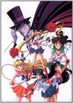  aino_minako bleed_through chiba_mamoru hino_rei kino_makoto mizuno_ami sailor_moon tsukino_usagi 