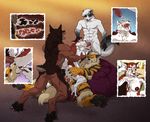  2016 abs anal anal_penetration animal_genitalia animal_penis anthro arcanine arm_tuft back_muscles balls bella_(gasaraki2007) belly biceps black_nose black_pawpads black_penis black_skin black_tail body_hair breasts brown_skin butt canine canine_penis chest_hair claws clenched_teeth cowgirl_position cum cum_drip cum_everywhere cum_in_ass cum_in_mouth cum_inside cum_on_butt cum_on_chest cum_on_face cum_on_penis cumshot dog double_penetration dripping ejaculation erection eyes_closed fellatio female foursome fox fur fur_tuft gangbang grey_tail grope group group_sex hair hand_on_balls hand_on_breast hand_on_butt hand_on_head husky jace_(gasaraki2007) jericho knot knotting leg_tuft licking lying male male/female mammal messy multicolored_skin multicolored_tail muscular muscular_male nintendo nude on_back on_top one_eye_closed open_mouth oral oral_penetration orange_skin orgasm pawpads pecs penetration penis pink_nose pink_penis pink_tongue pok&eacute;mon raised_tail red_eyes red_nose red_skin red_tail riding sami sex signature size_difference spread_legs spreading teeth toe_claws tongue tongue_out triple_penetration tuft vaginal vaginal_penetration video_games wfa white_hair white_skin white_tail 