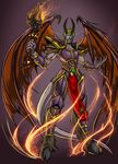  demon horn mace male melee_weapon naruto naruto_uzumaki not_furry osmar-shotgun solo weapon wings 