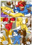  alex_the_fox anthro anthro_on_anthro bbmbbf blue_fur blue_hair breasts butt canine comic crossover cum cum_on_butt digimon digital_media_(artwork) erect_nipples erection eyes_closed female female/female fiona_fox fox fox_tail fur group hair hi_res kissing krystal licking male male/female mammal masturbation miles_prower mobius_unleashed multi_tail nintendo nipples nude orgasm palcomix penis pussy renamon sex sonic_(series) star_fox tongue tongue_out toony vaginal video_games white_fur yellow_fur yin_yang 