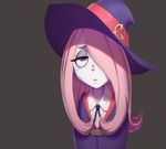  1girl character_request little_witch_academia pink_hair solo sucy_manbavaran tagme witch_hat 