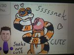  &lt;3 licking noodle_(snake_pass) penis photo reptile scalie snake snake_pass swapdoodle tongue tongue_out uncut 